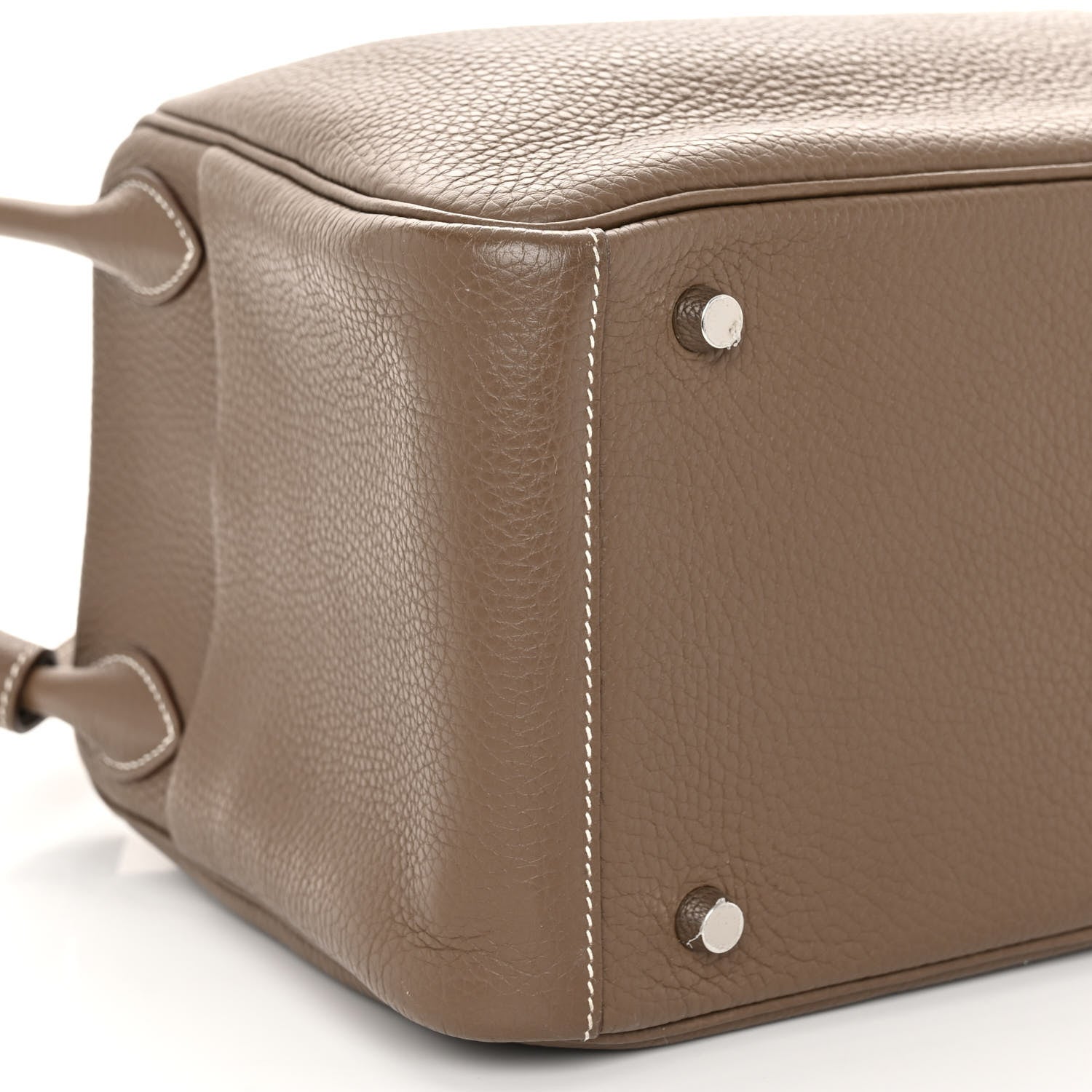 Hermes Taurillon Clemence Lindy 30 Etoupe 8 of 9