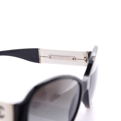 Chanel CC Sunglasses 5229Q Black White 5 of 7