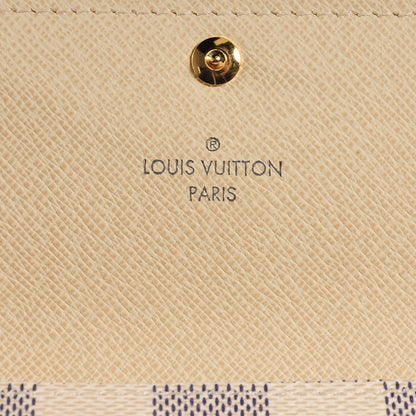 Louis Vuitton Damier Azur Sarah Wallet 6 of 8