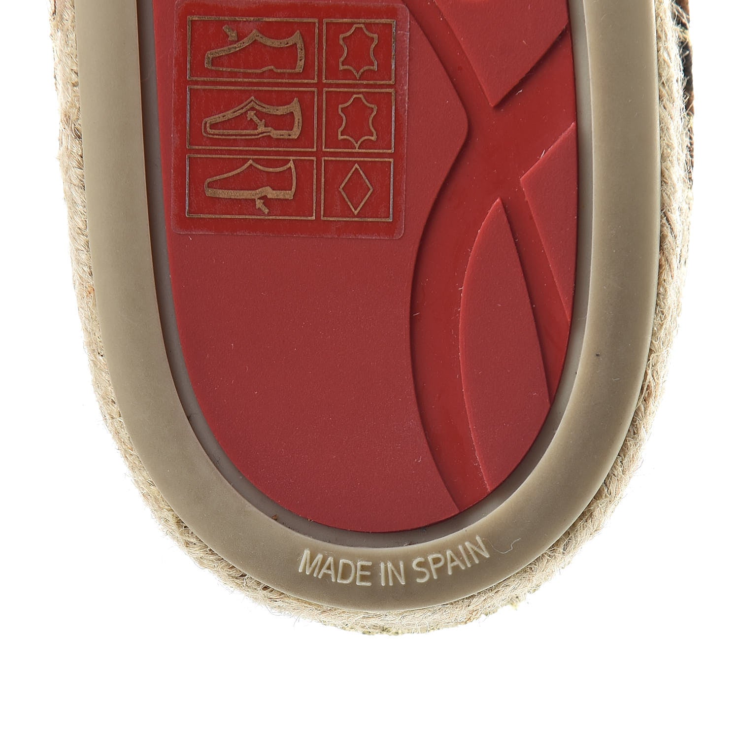 Christian Louboutin Veau Velours Leopard Aliochette Espadrilles 40 Caramel 9 of 11