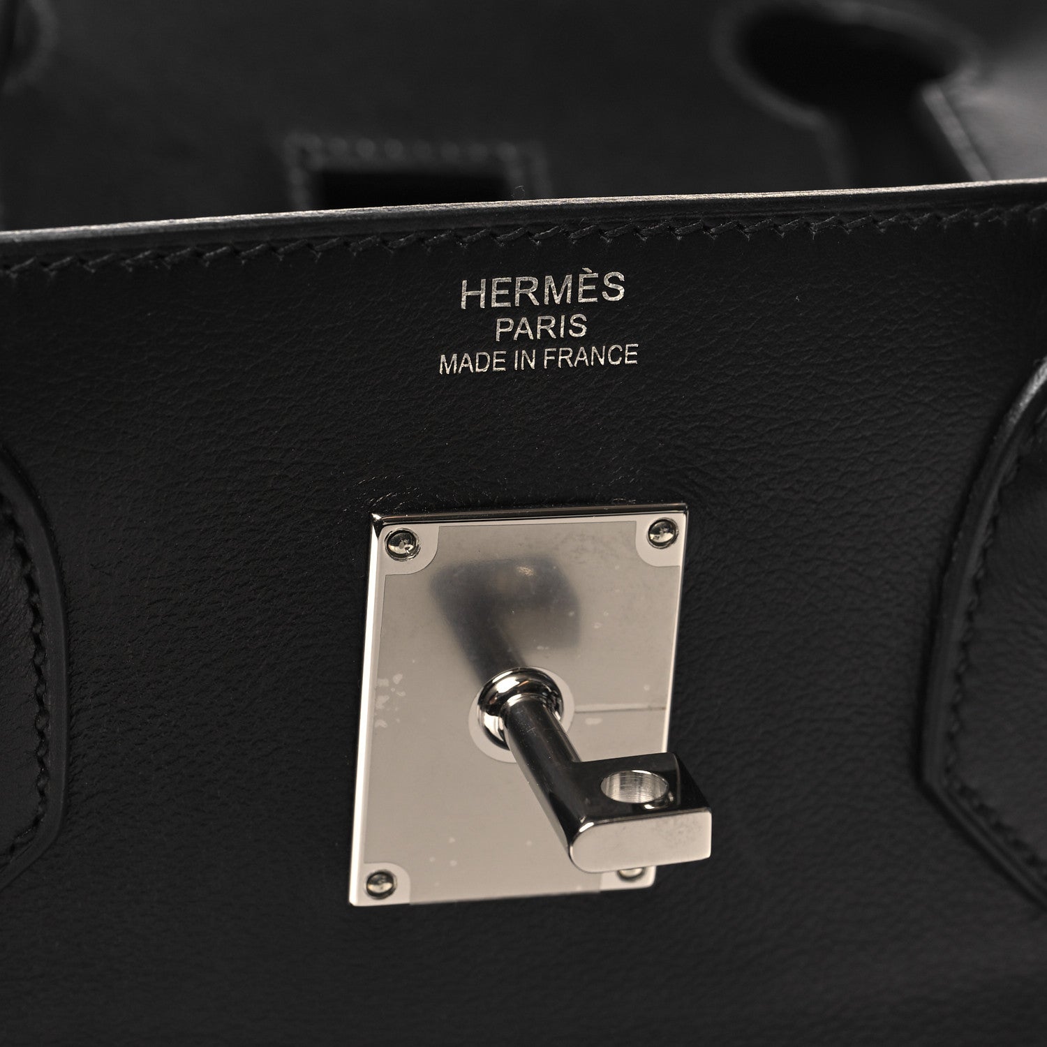 Hermes Veau Volupto Rock HAC Birkin 40 Black 7 of 14