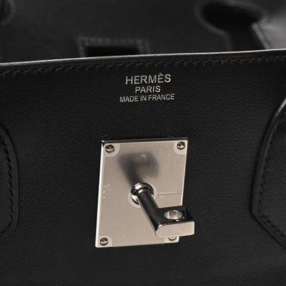 Hermes Veau Volupto Rock HAC Birkin 40 Black 7 of 14