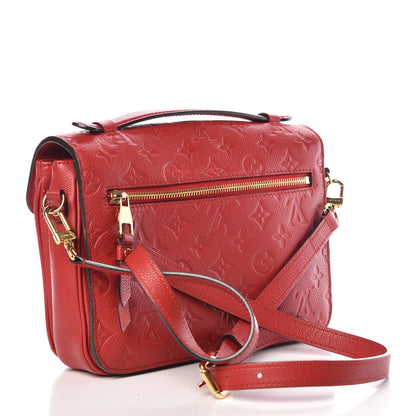 Louis Vuitton Empreinte Pochette Metis Cherry 3 of 12