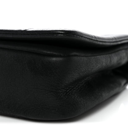 Chanel Calfskin Diamond Embossed New Chic Flap Black 10 of 11