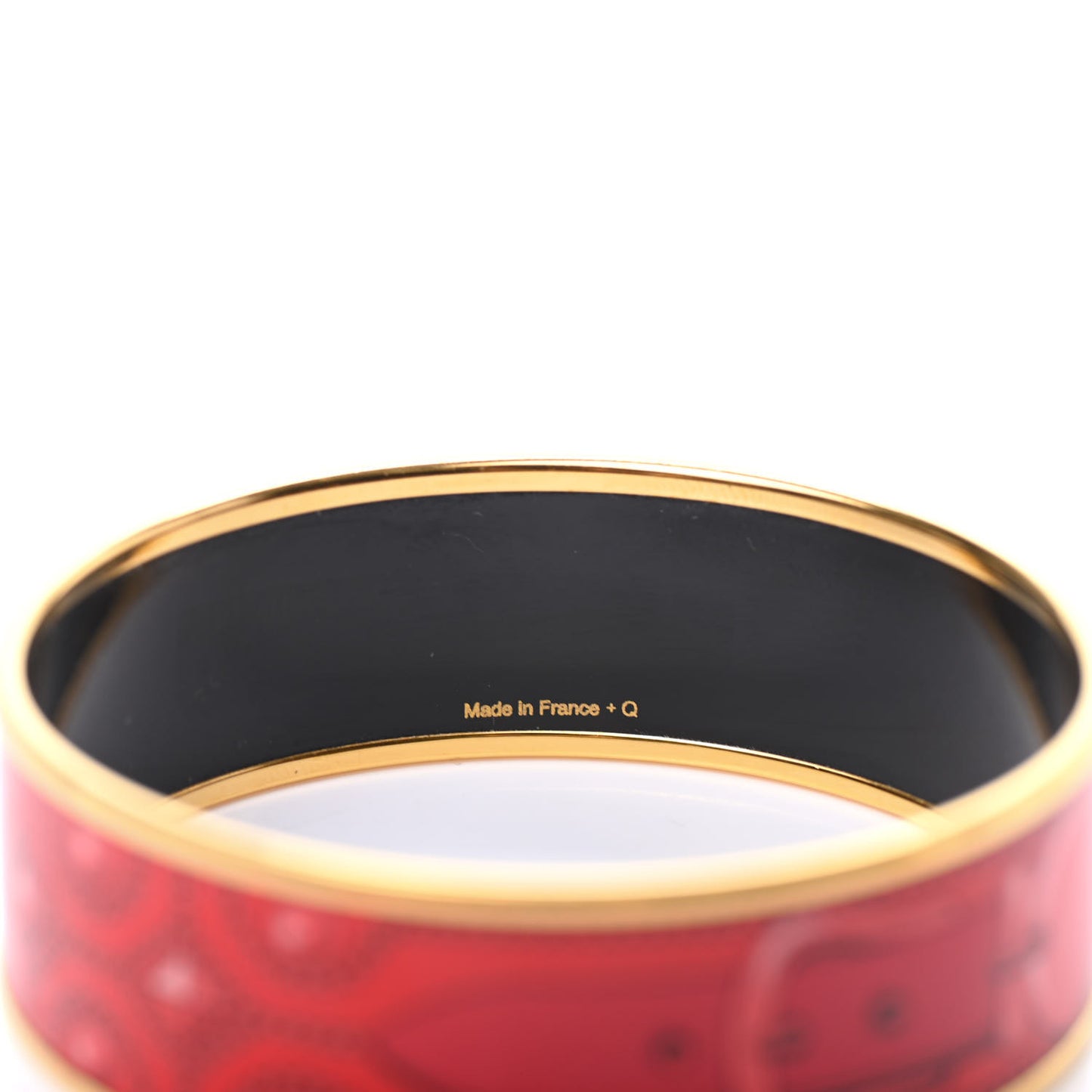 Enamel Printed Colliers de Chiens Wide Bracelet 65