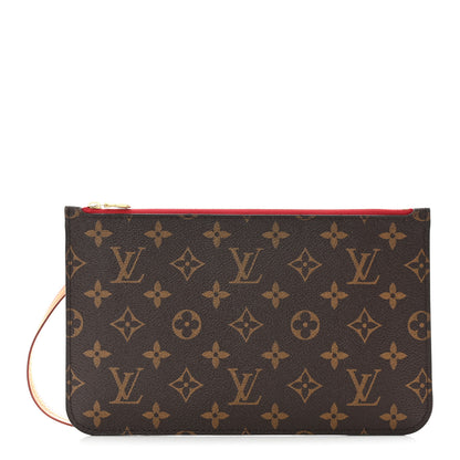 Louis Vuitton Monogram Neverfull MM GM Pochette Cherry 1 of 10