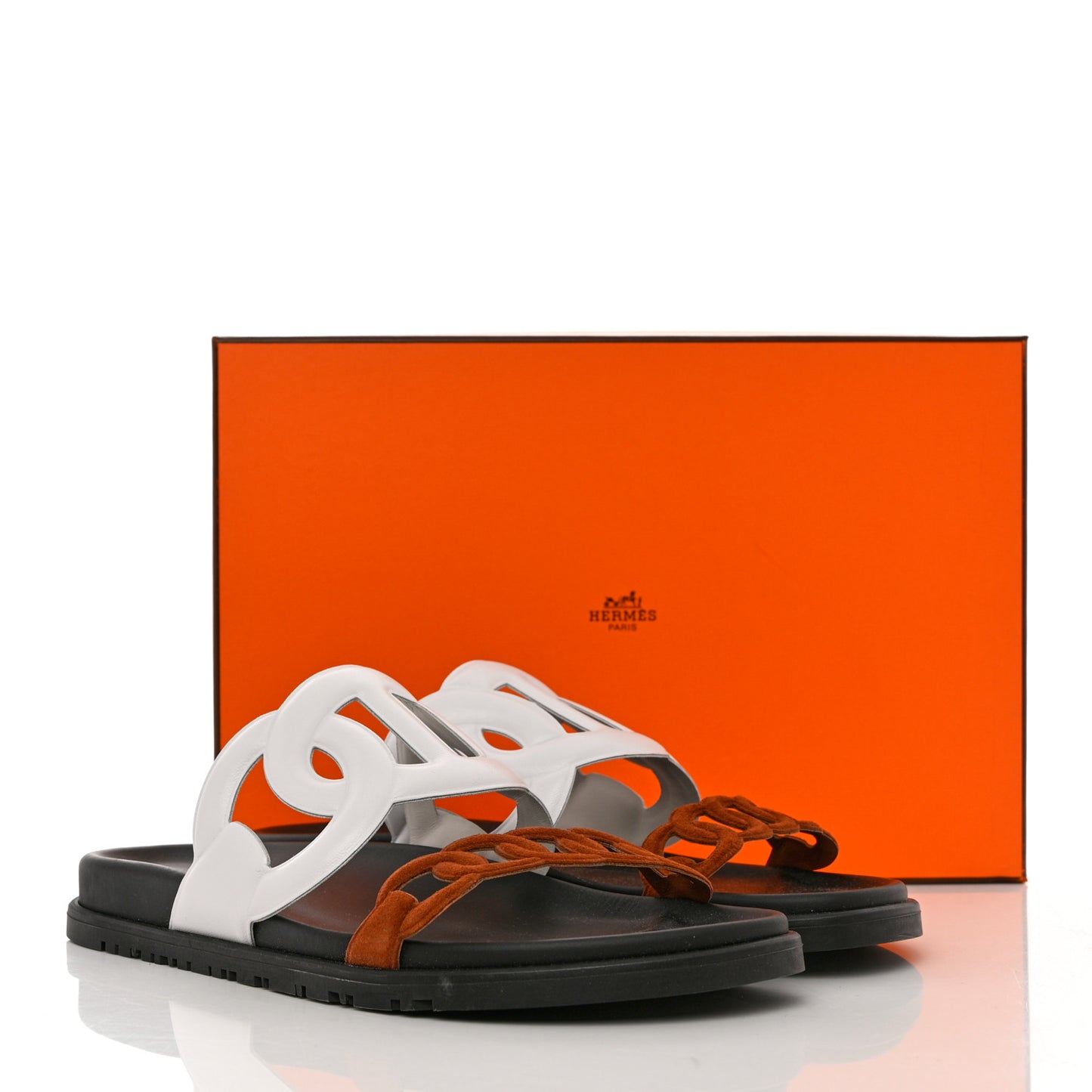 Suede Goatskin Nappa Extra Sandals 40 White Gold