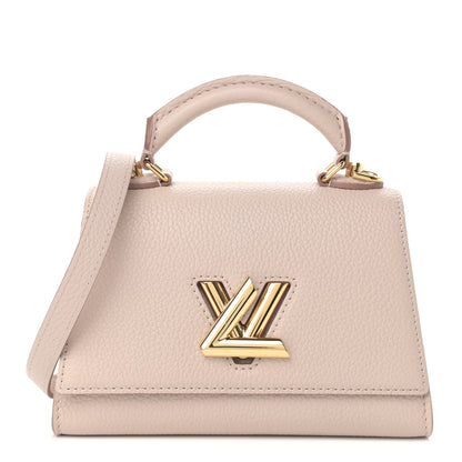 Louis Vuitton Taurillon Twist One Handle PM Greige 1 of 9