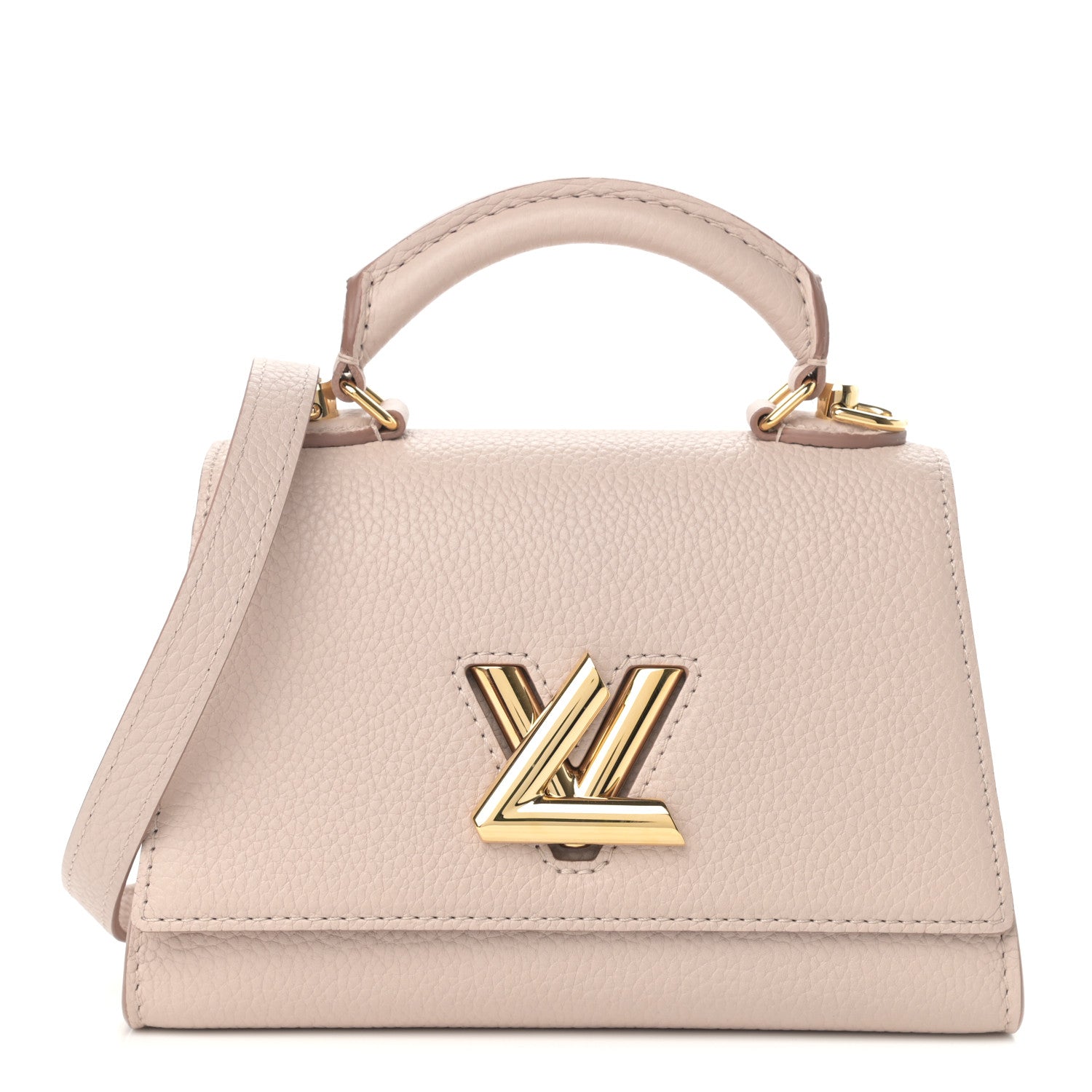 Louis Vuitton Taurillon Twist One Handle PM Greige 1 of 9