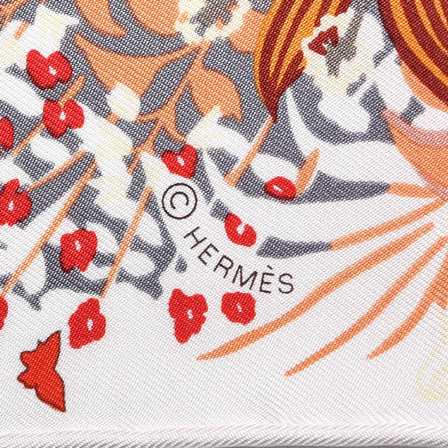 Hermes Silk Dans Un Jardin Anglais Scarf 90 7 of 8