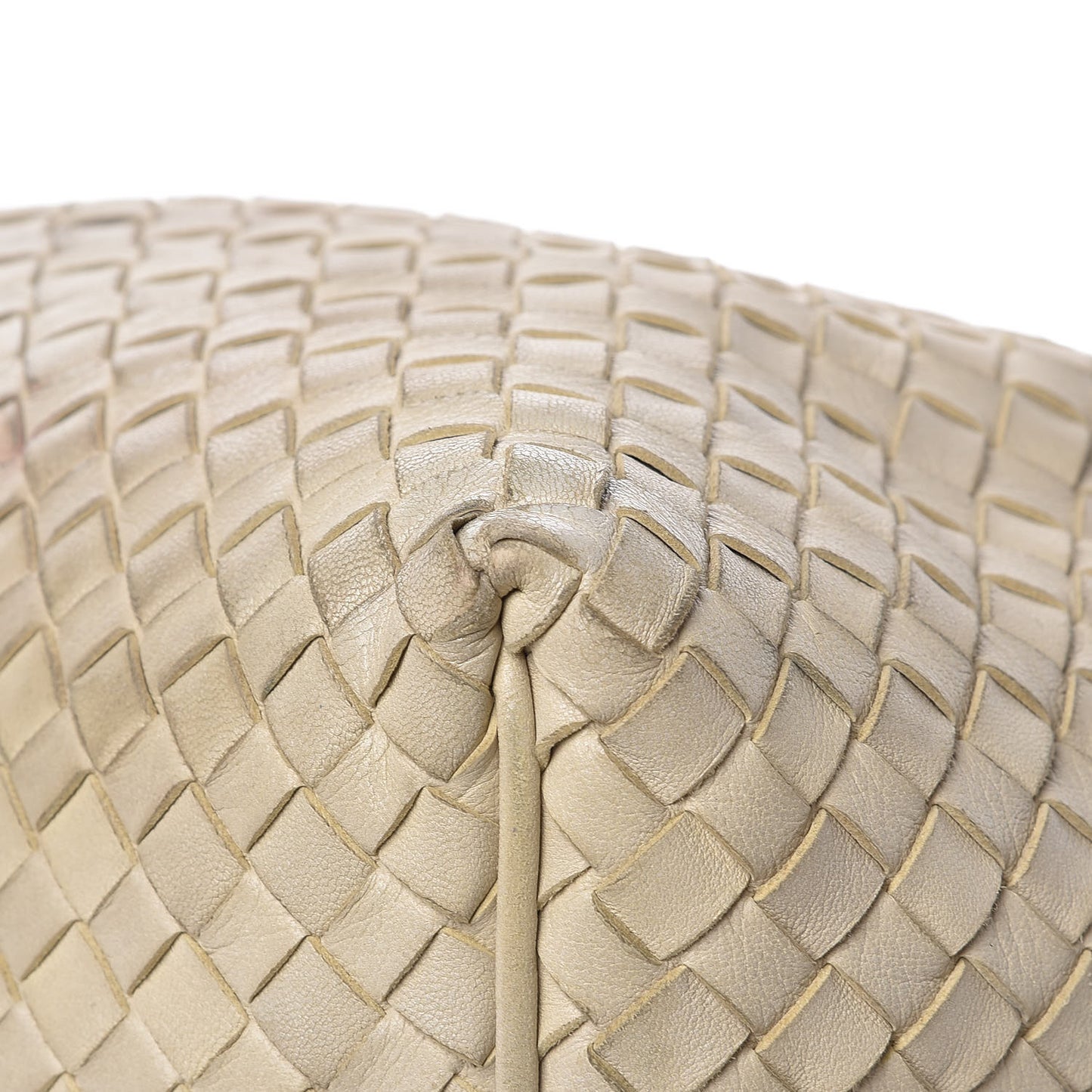 Nappa Intrecciato Sloane Hobo Cream