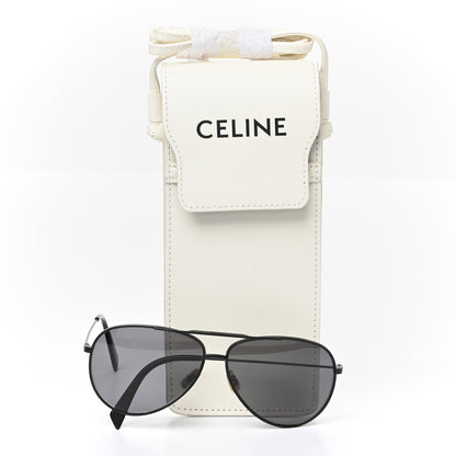 Celine Aviator Sunglasses CL 40062U Black 8 of 8