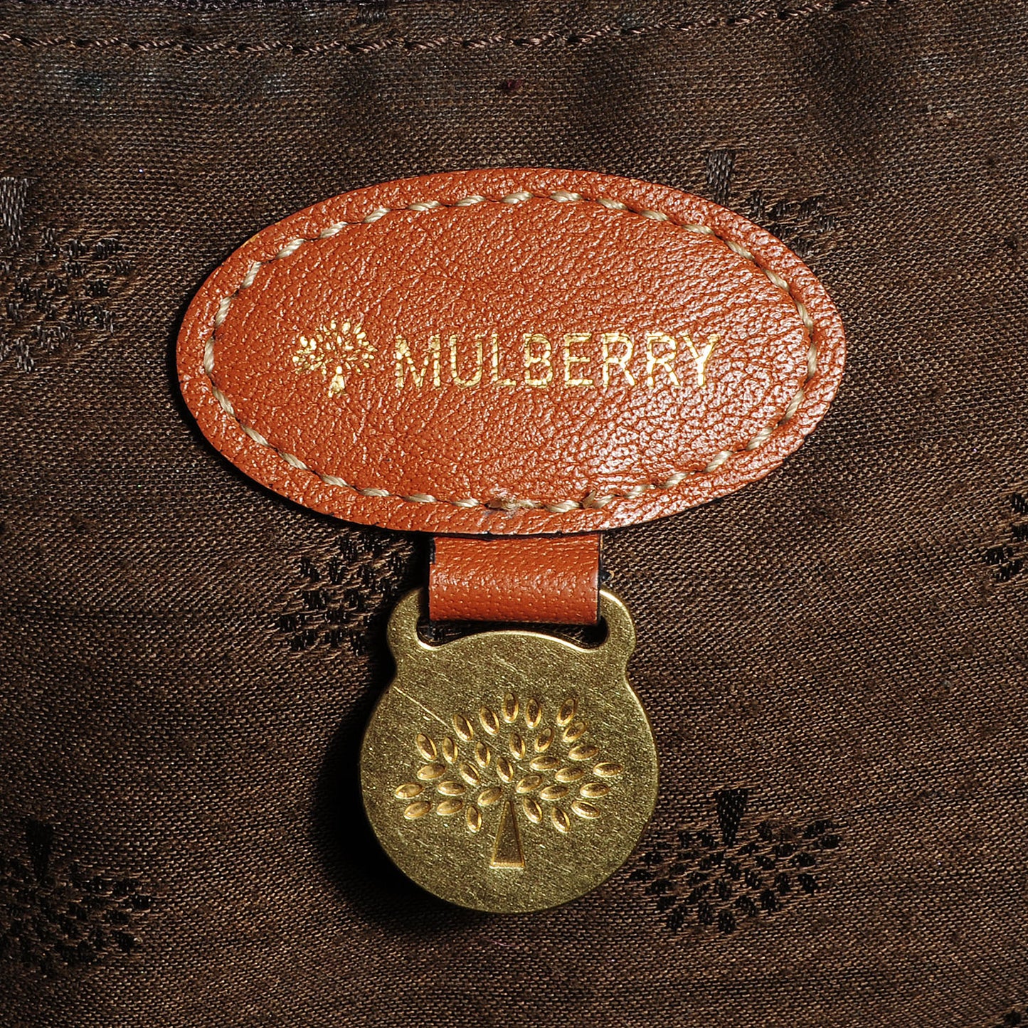 Soft Buffalo Leather Oversized Alexa Oak