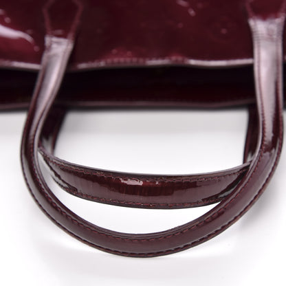 Louis Vuitton Vernis Wilshire MM Amarante 11 of 12