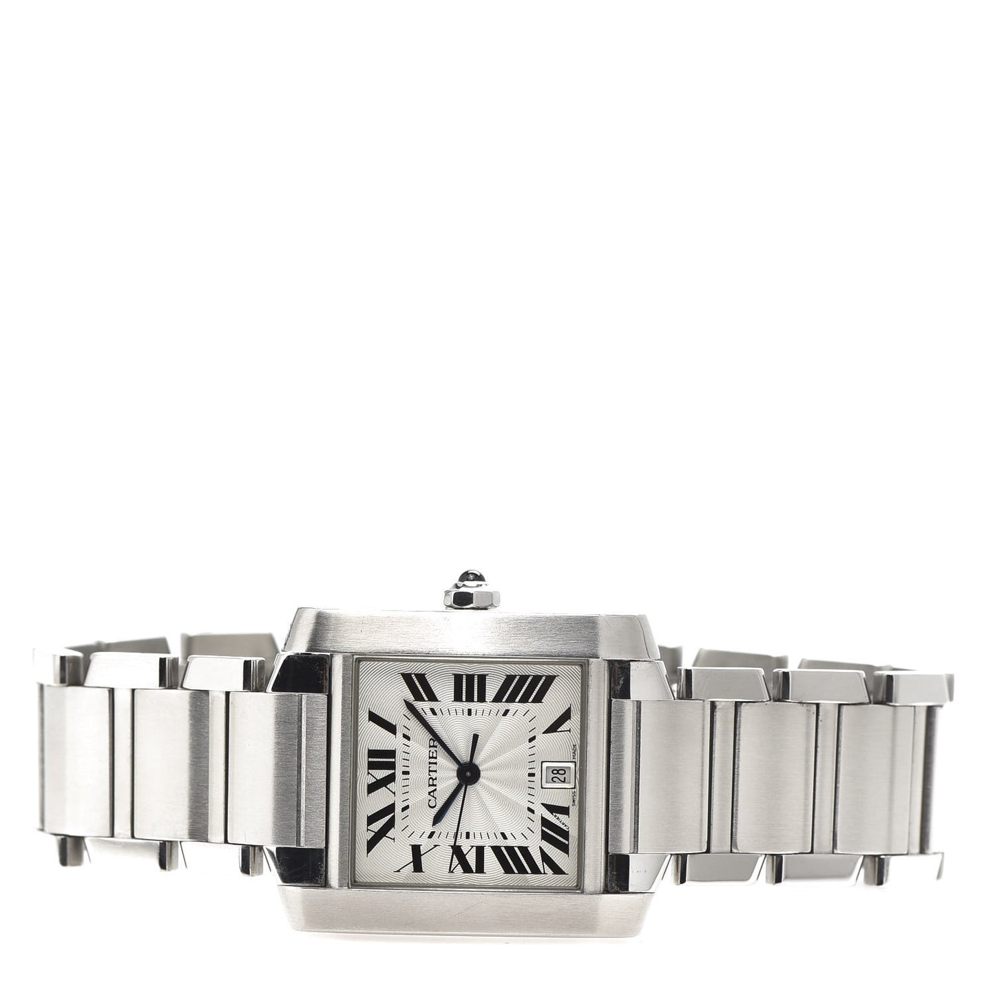 Stainless Steel 28mm Tank Francaise Automatic Watch