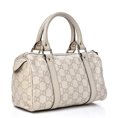 Gucci Guccissima Small Joy Boston Off White 2 of 16