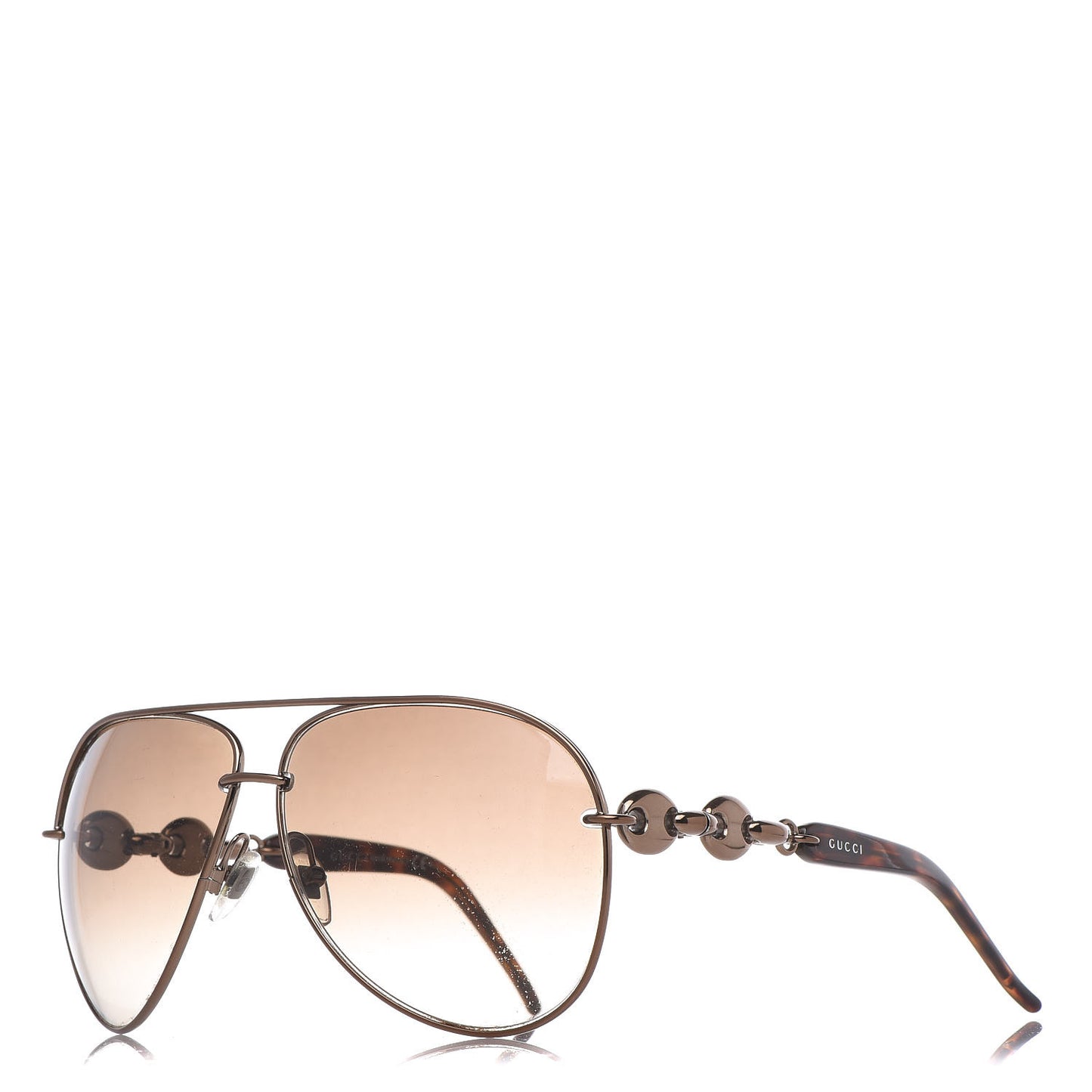 Marina Chain Aviator Sunglasses GG 4225/S Gold Brown