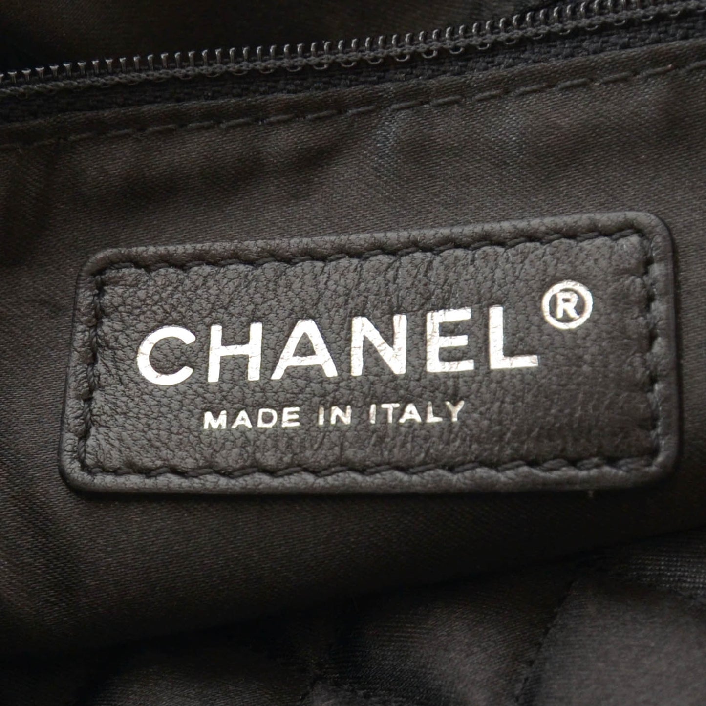 Calfskin XL Coco Cabas Black