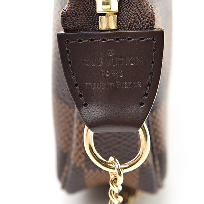 Louis Vuitton Damier Ebene Mini Pochette Accessories 6 of 8