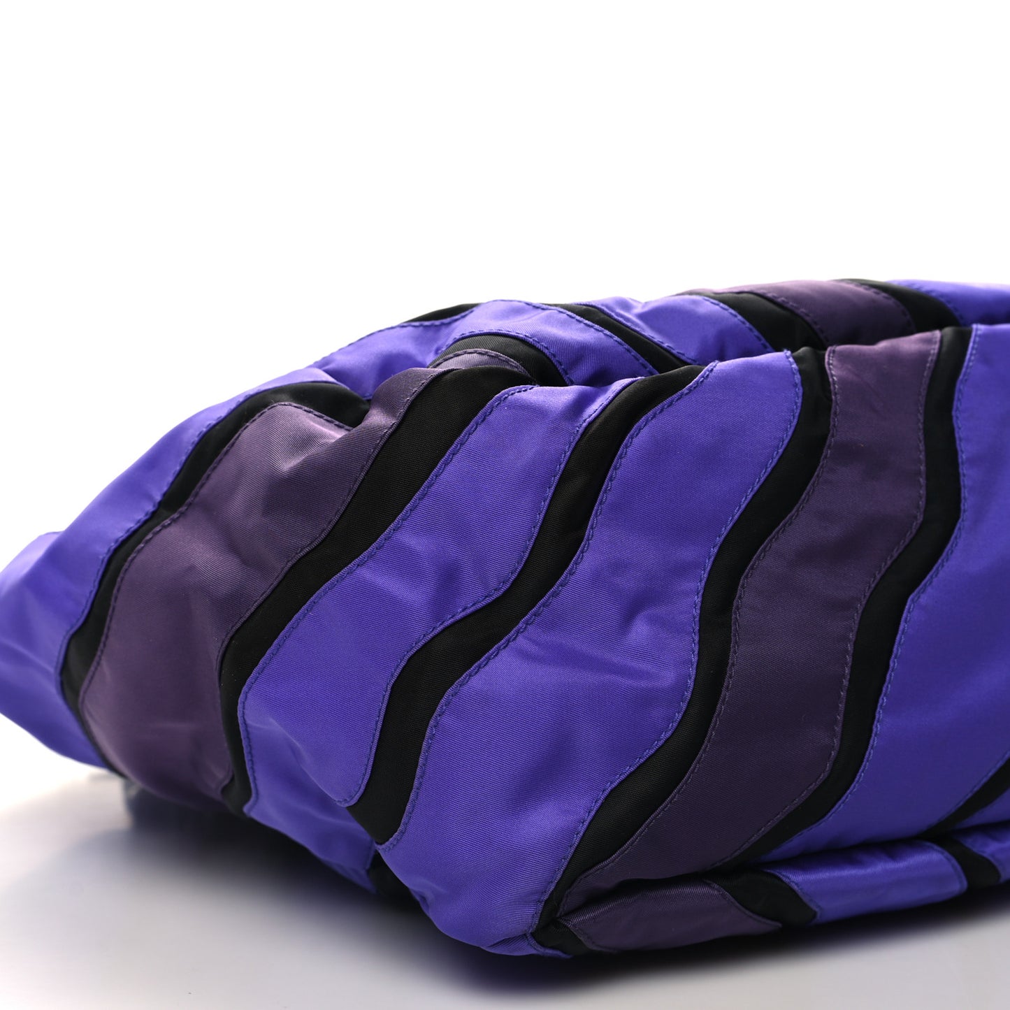 Tessuto Nylon Waves Chain Tote Multicolor