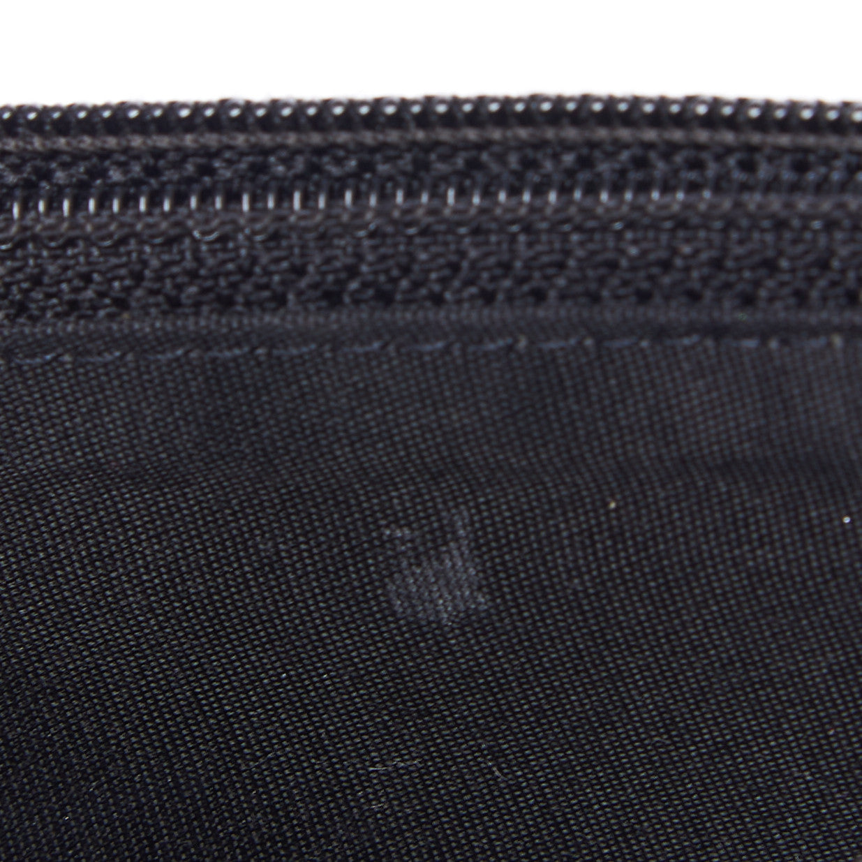 Lambskin Half Moon Wallet On Chain WOC Black