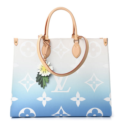 Louis Vuitton Monogram Giant By The Pool Onthego GM Blue 1 of 11