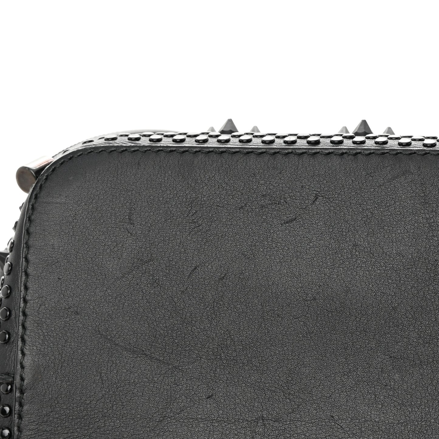 X NICHOLAS KIRKWOOD Calfskin Studded Serpenti Forever Backpack Black