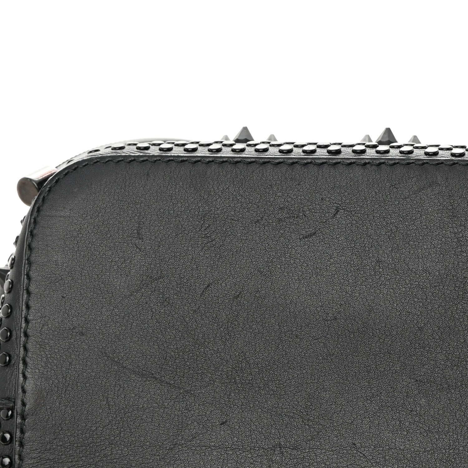 Bulgari X NICHOLAS KIRKWOOD Calfskin Studded Serpenti Forever Backpack Black 19 of 26