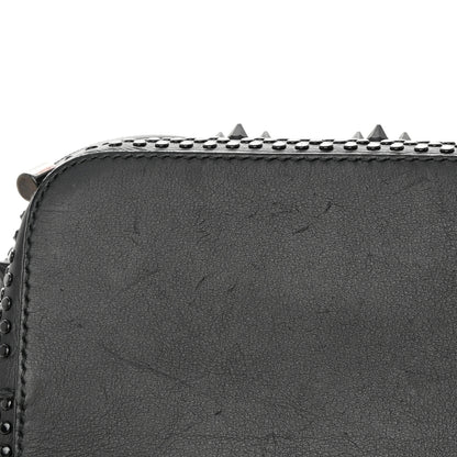 Bulgari X NICHOLAS KIRKWOOD Calfskin Studded Serpenti Forever Backpack Black 19 of 26