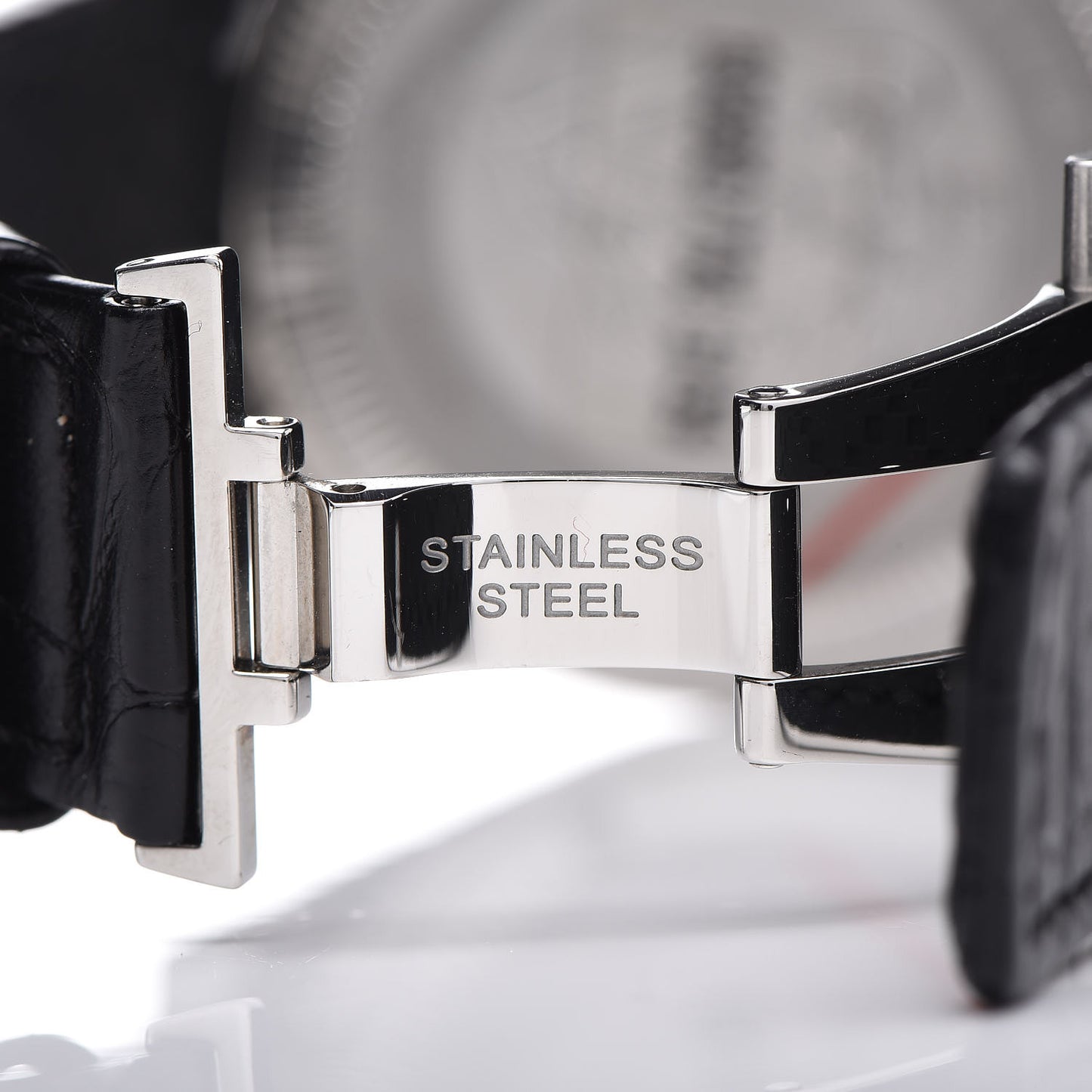 Stainless Steel Alligator 45mm Dive Automatic Watch Black