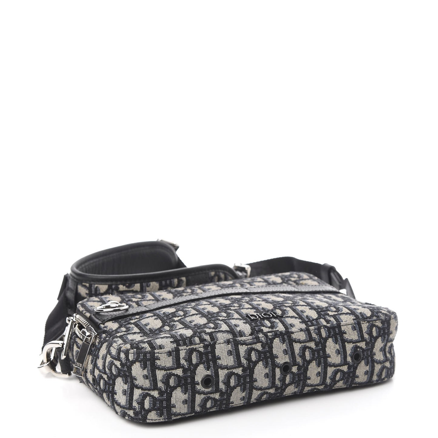 HOMME Oblique Safari Messenger Blue