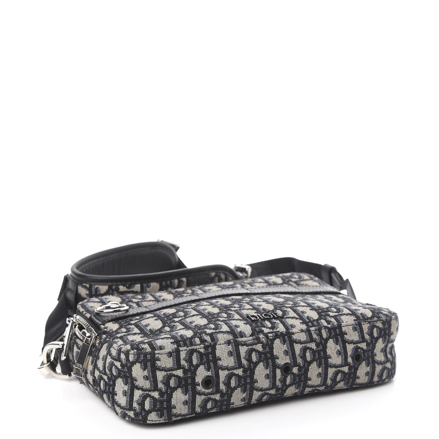 Christian Dior HOMME Oblique Safari Messenger Blue 4 of 9