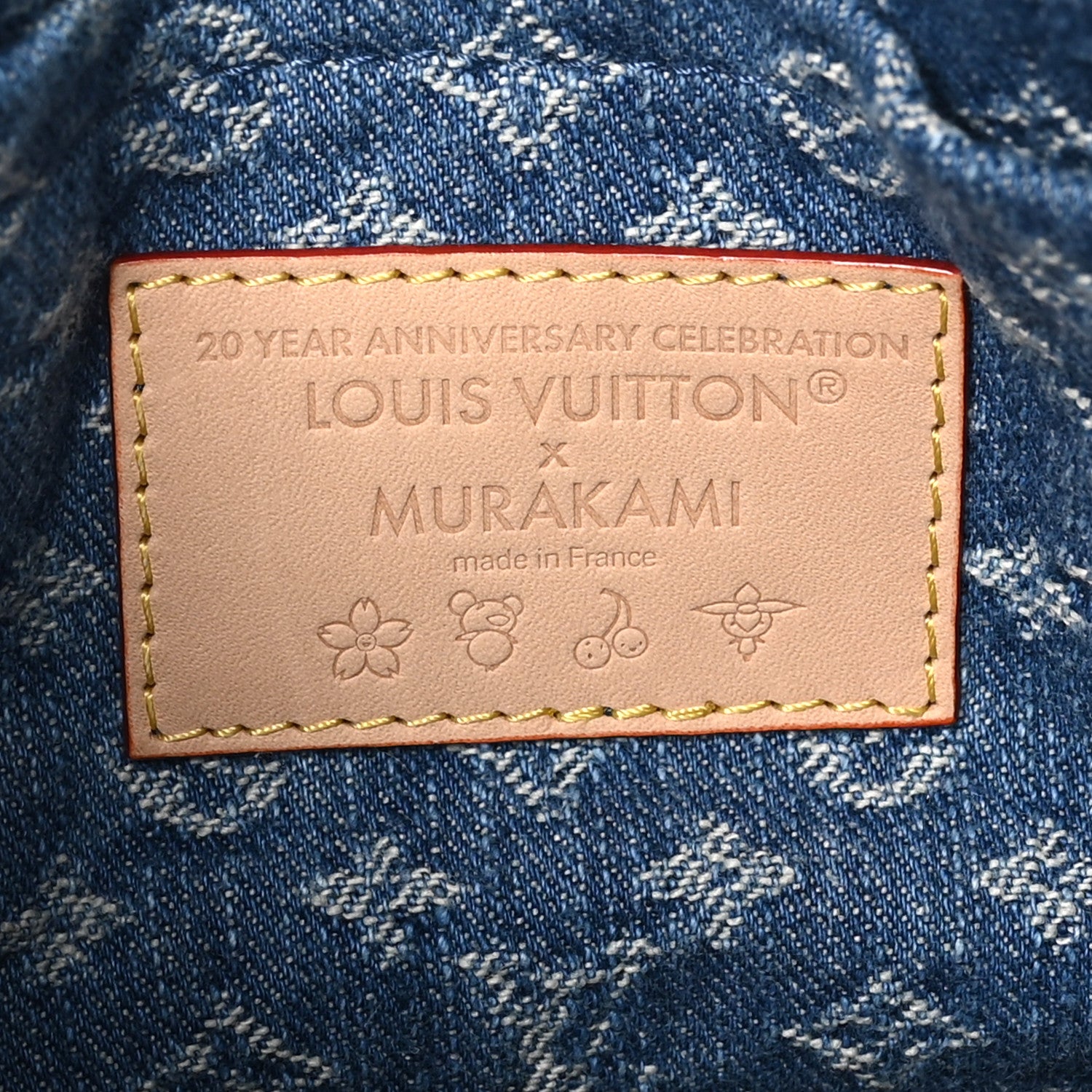 Louis Vuitton LV X TM Monogram Denim Cerises Sunset 6 of 9