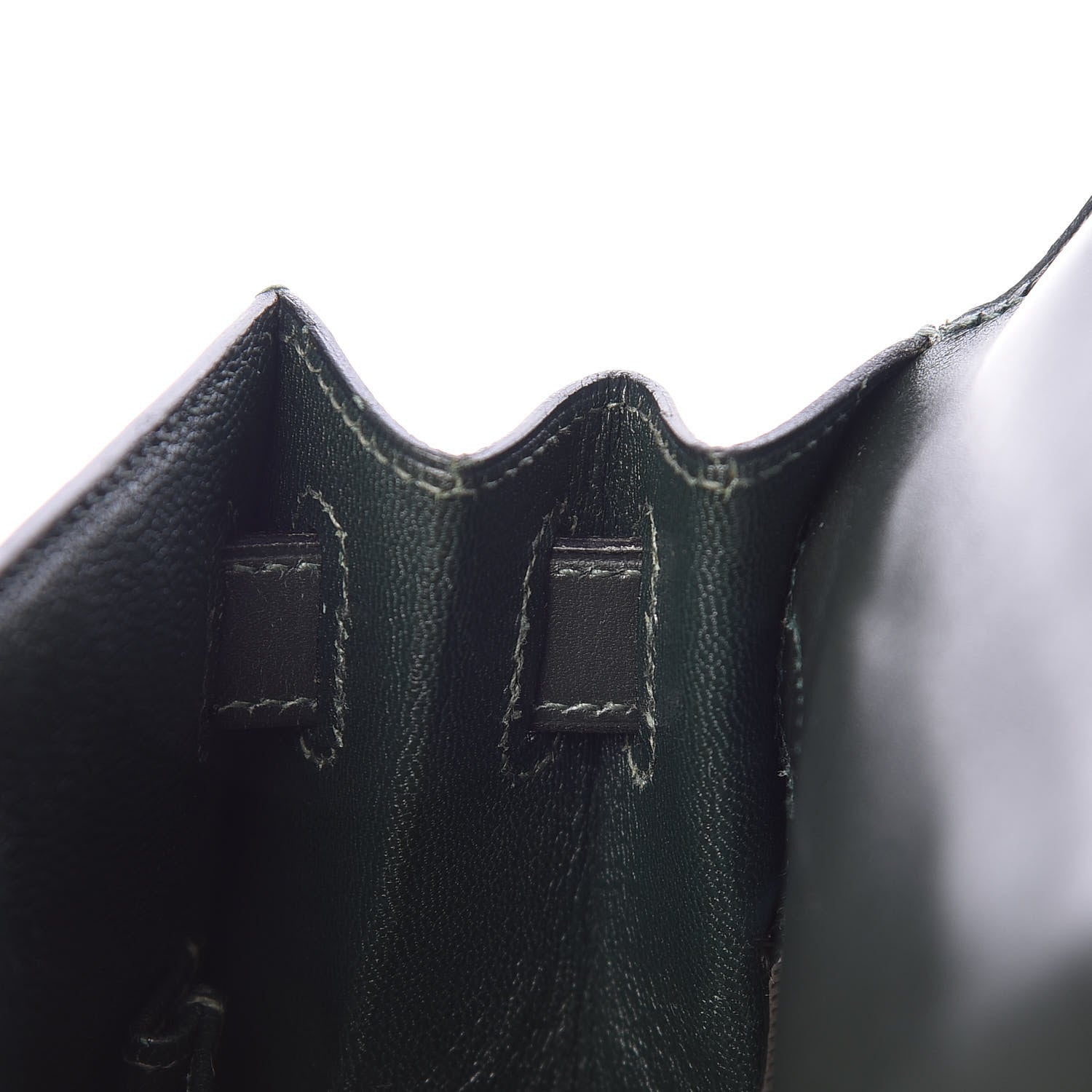 Hermes Box Kelly Sellier 28 Vert Fonce 11 of 49