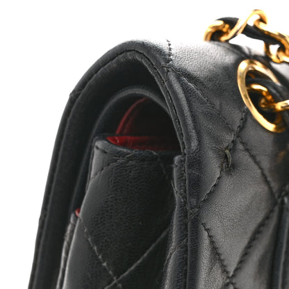 Chanel Lambskin Quilted Small Double Flap Black 14 of 16