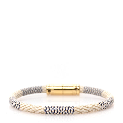 Louis Vuitton Damier Azur Keep It Bracelet 3 of 3