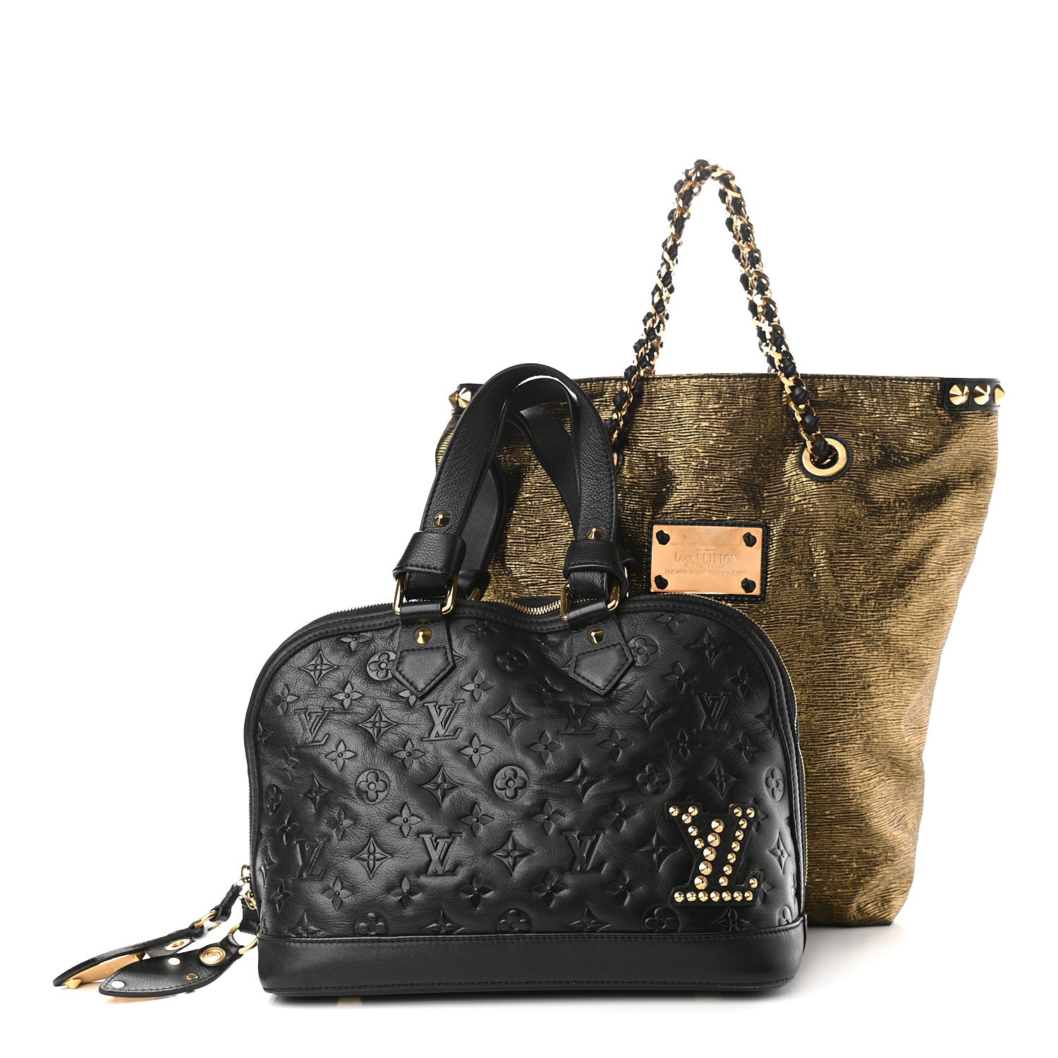 Louis Vuitton Monogram Double Jeu Neo Alma Black 2 of 20
