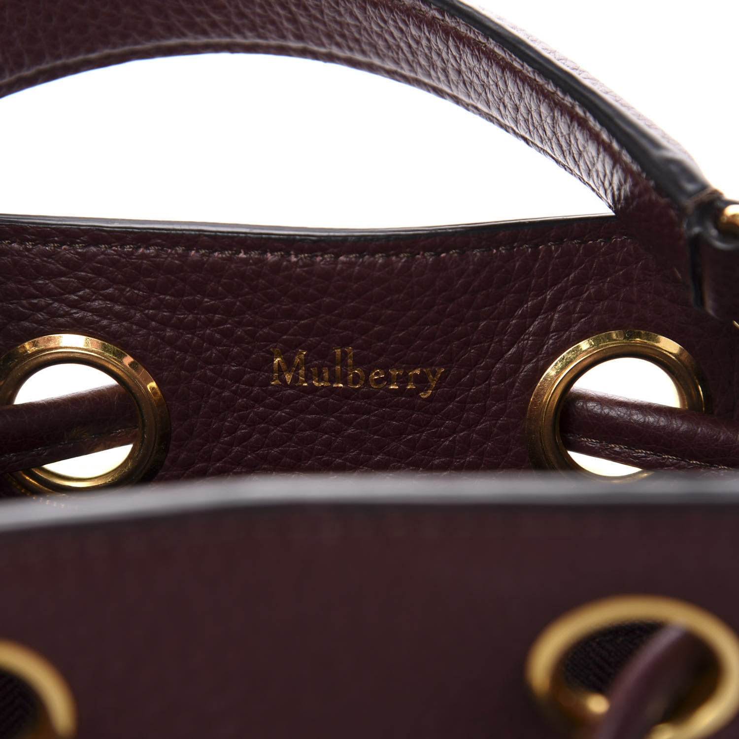 Mulberry Small Classic Grain Small Hampstead Oxblood 9 of 10