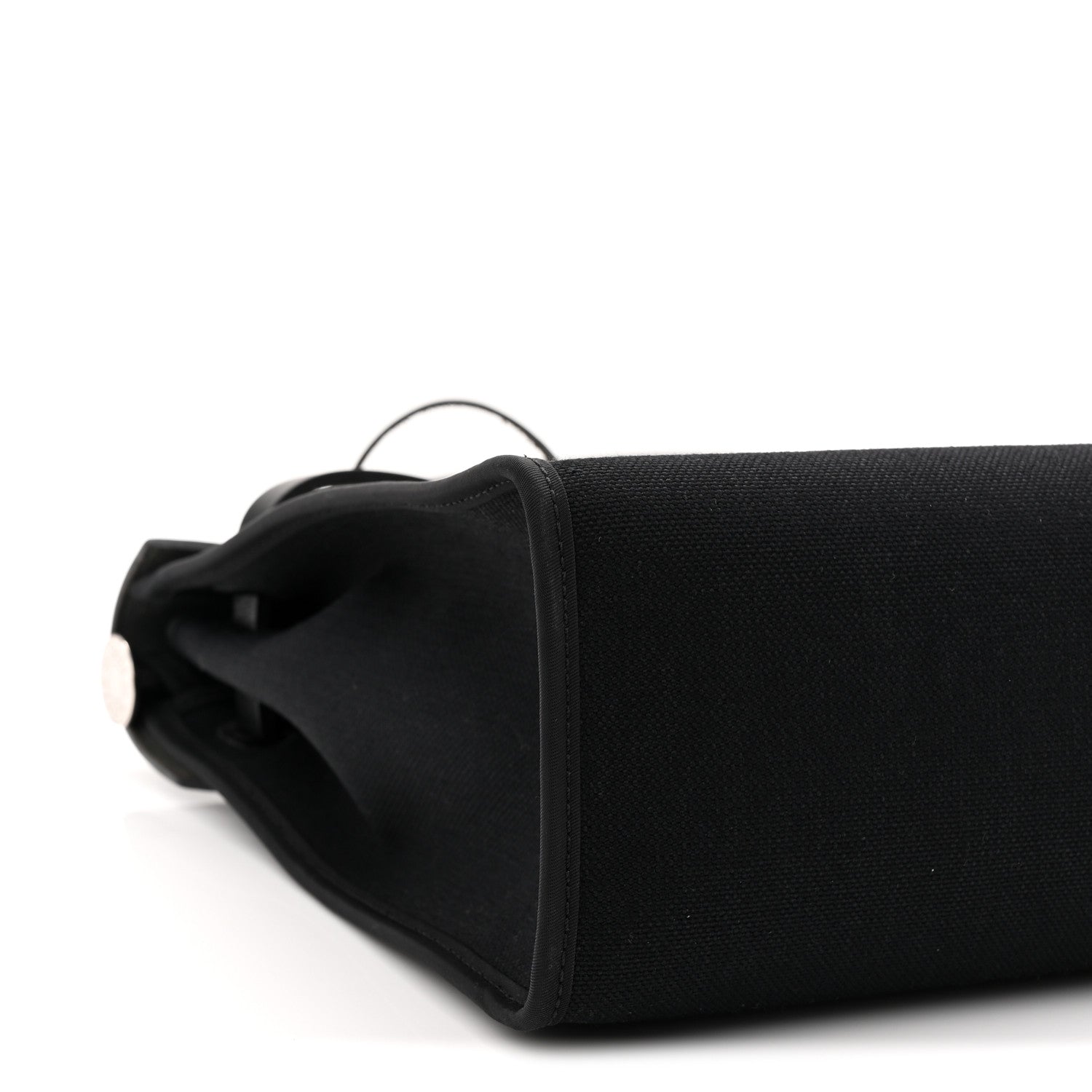 Hermes Military Toile Vache Hunter Herbag Zip PM 31 Black 10 of 11