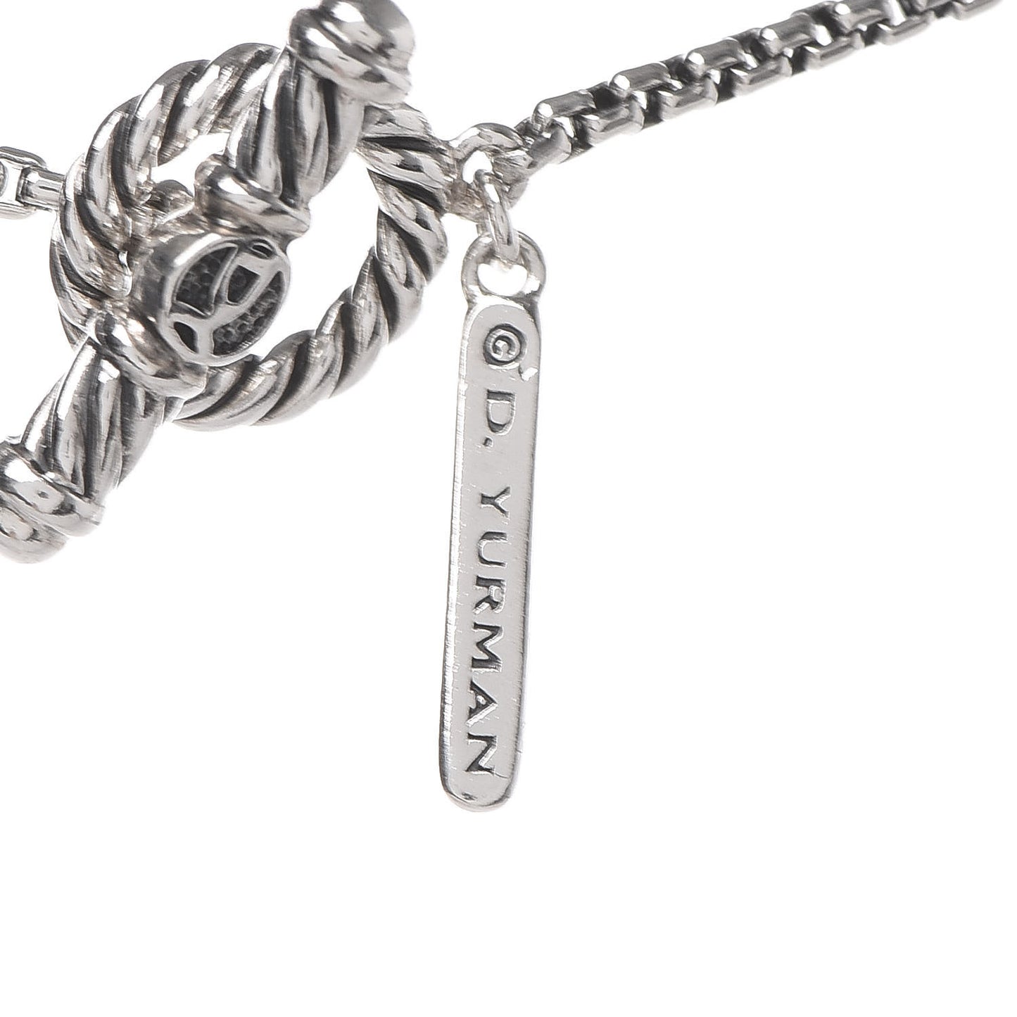 Sterling Silver DY Elements Chain Necklace