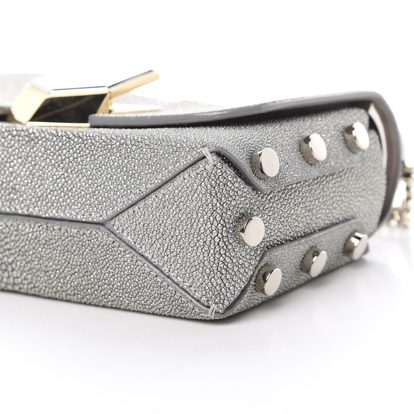 Stingray Petite Lockett Shoulder Bag Silver