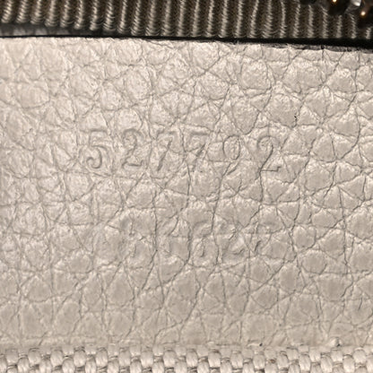Gucci Grained Calfskin Small Logo Belt Bag White 7 of 10