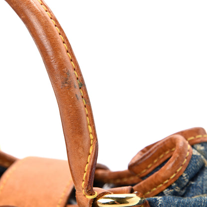 Louis Vuitton Monogram Denim Pleaty Blue 20 of 20