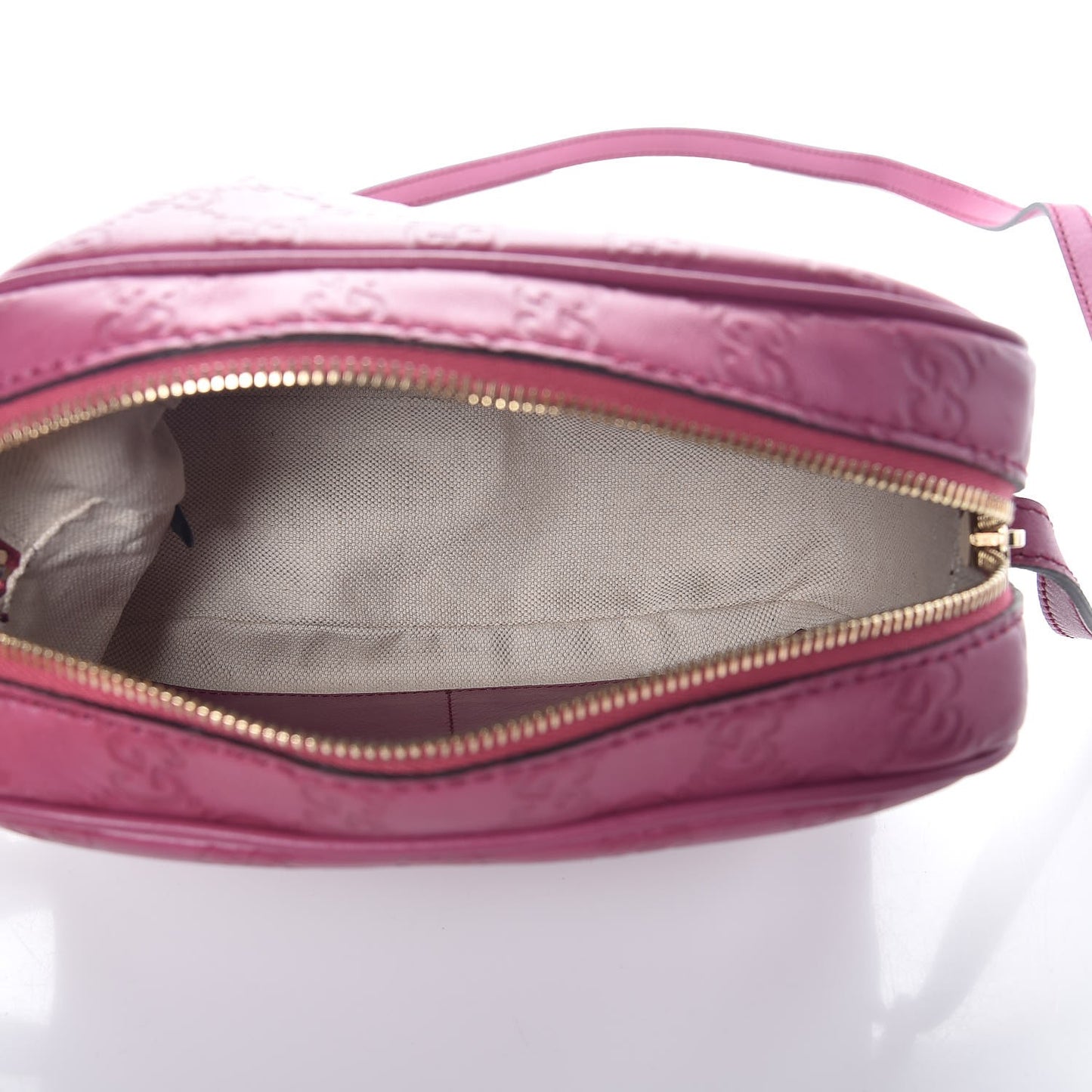 Guccissima Signature Mini Bree Messenger Bag Peonia Flower