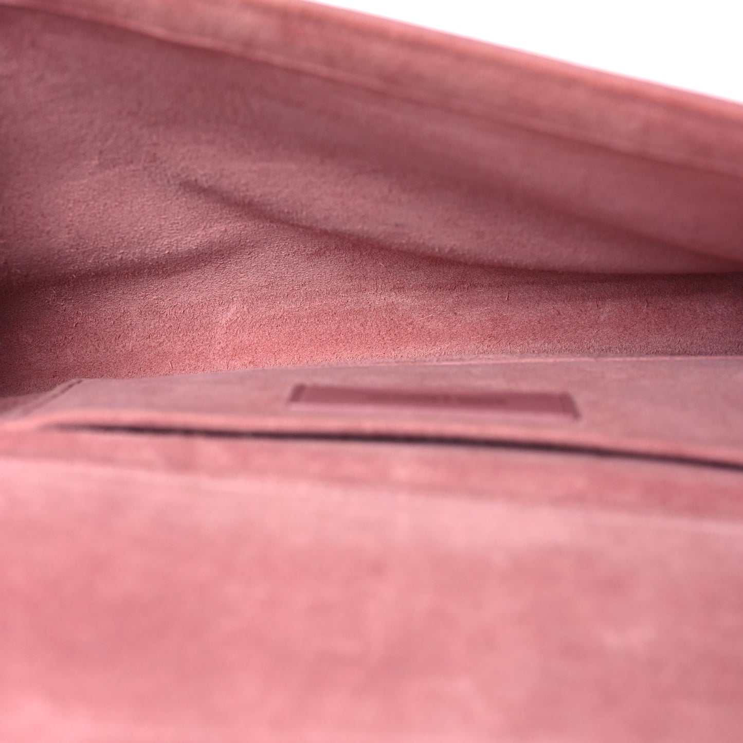 Calfskin Classic Y Ligne Clutch Dark Rose
