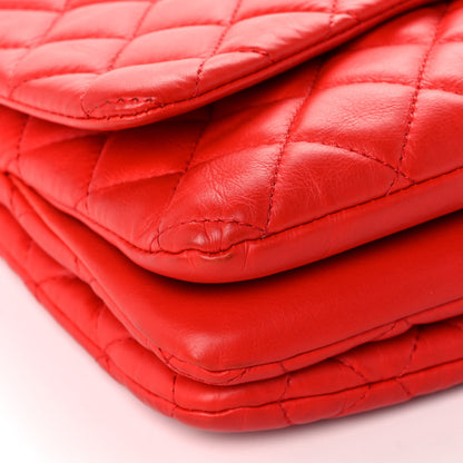Chanel Calfskin Quilted Tender Touch Flap Bag Red 9 of 10