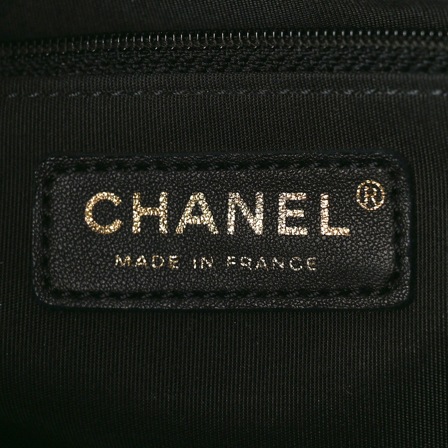 Chanel Caviar Quilted Sweet Vertical Shopping Tote Black 6 of 9