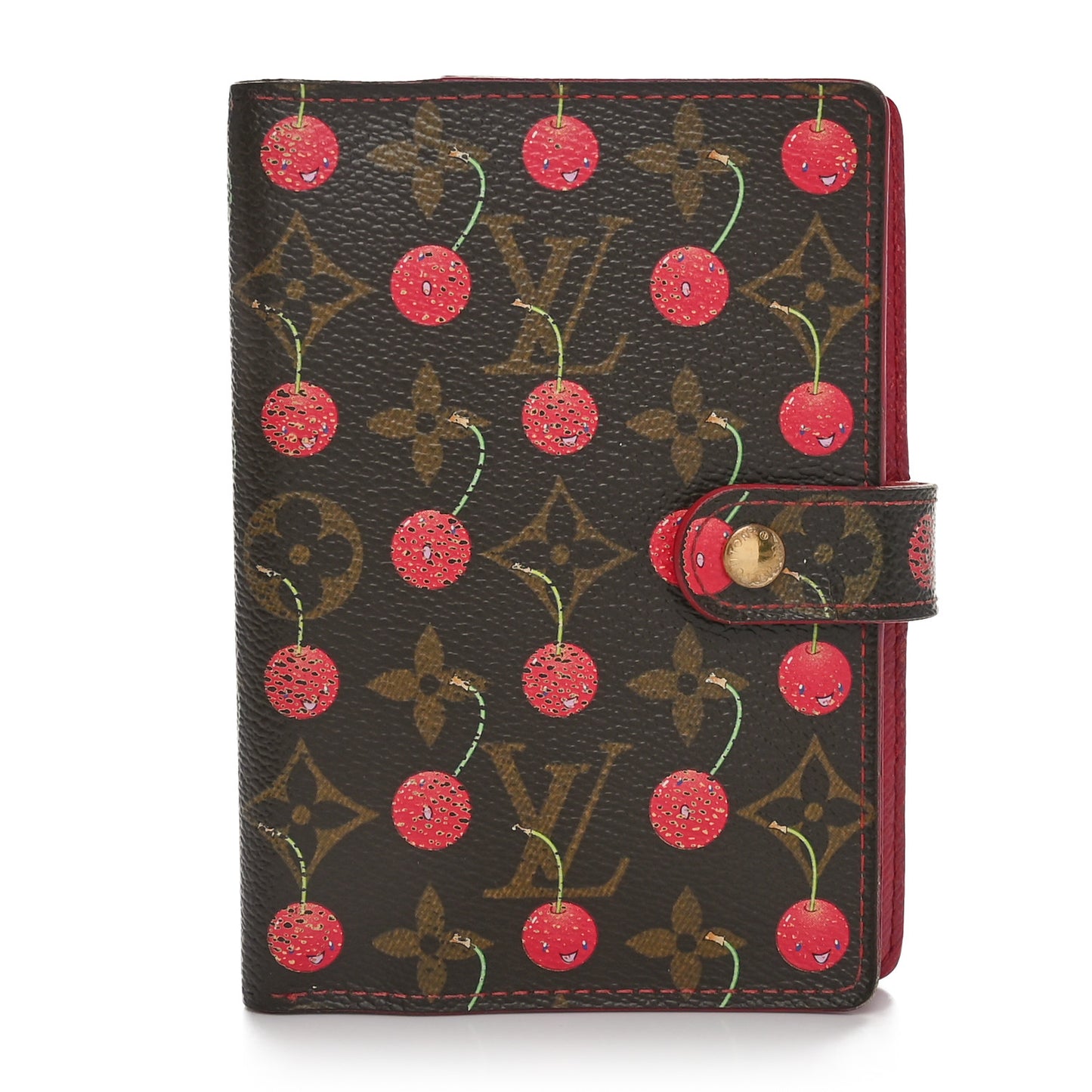 Monogram Cerises Small Ring Agenda Cover