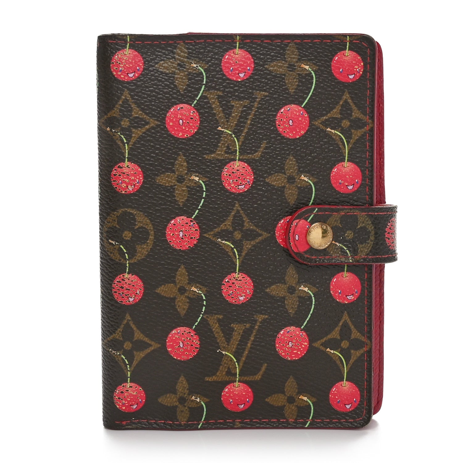 Louis Vuitton Monogram Cerises Small Ring Agenda Cover 1 of 10