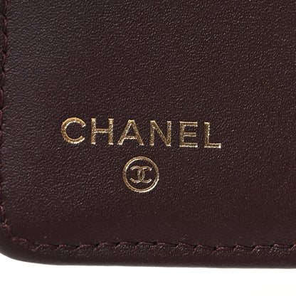 Chanel Caviar Quilted Yen Wallet Black 7 of 10